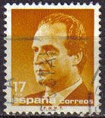 ESPAÑA 1985 2799 Sello Basica Rey D. Juan Carlos I Efigie 17pta Usado Michel2689